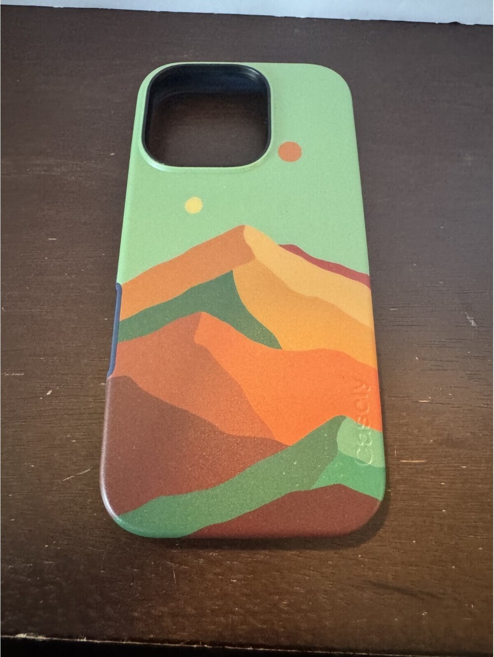 Casely Bold MagSafe iPhone 16 Pro Case w/ Drop Protection Mountain Scene